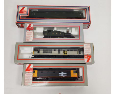 Four boxed Lima Models 00 gauge model railway trainset locomotive engines to include No.205237A1 31 275 loco, No.205245A1 Rai
