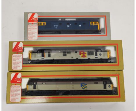 Three boxed Lima Models 00 gauge model railway trainset locomotive engines to include No.205252A1 27 037 loco, No.2025231 37 