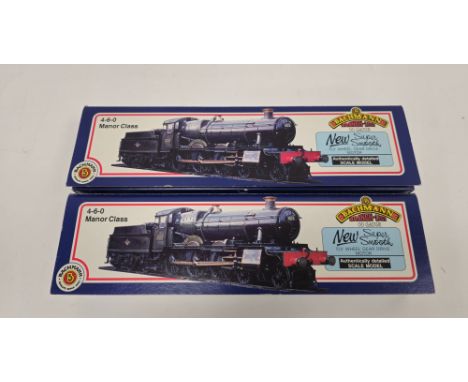 Two Bachmann Branch-line 00 gauge boxed locomotives and tenders to include 31.302 4-6-0 Manor class 'Bradley Manor' No.7802 l
