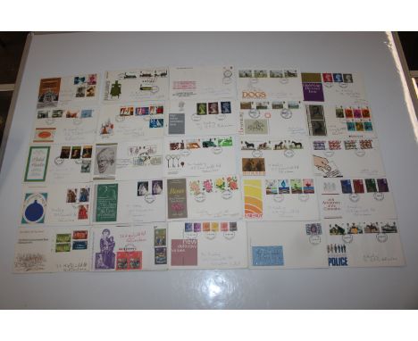 A box containing approx. 50 assorted 1970-1979 First Day covers 