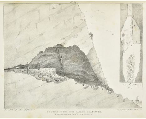 Buckland (William). Reliquiae Diluvianae ; or, Observations on the Organic Remains contained in Caves, Fissures, and Diluvial