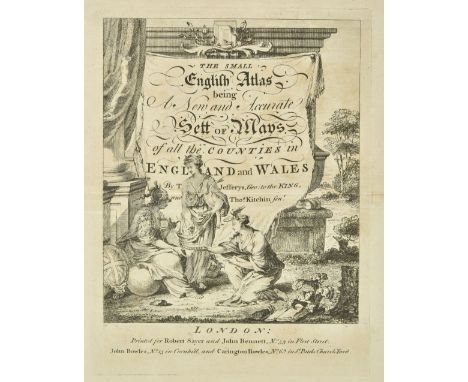 Jefferys (Thomas, &amp; Thomas Kitchin). The Small English Atlas. being a new and Accurate Sett of Maps of all the Counties i