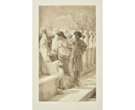 * Prints &amp; engravings. Ten prints, mostly late 19th century, ten engravings and gravures of classical scenes, portraits a