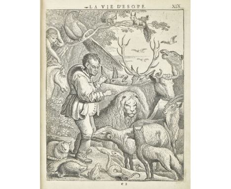 Aesop. Les Fables d'Esope, &amp; de plusieurs autres excellens Mythologistes, accompagnées du sens moral &amp; des reflexions