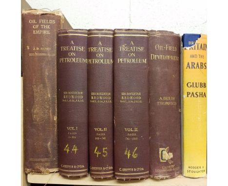 Henry (J.D.) . Oil Fields of the Empire, 1st edition, 1910, numerous black &amp; white illustrations, some light spotting &am