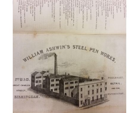 J. Pigot &amp; Co. [publisher] . Pigot &amp; Co.'s Royal National and Commercial Directory and Topography, July 1842, 11 colo