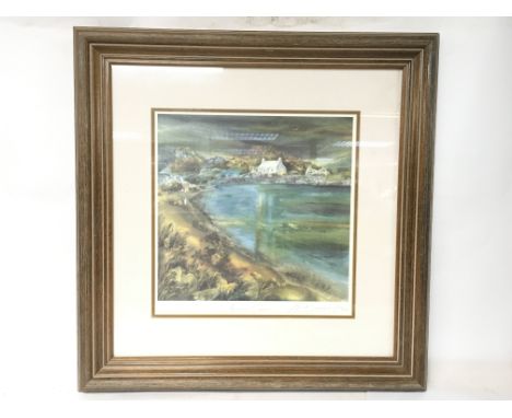 A limited edition print by Gillian McDonald, White Croft 116/850. (Postage category D)