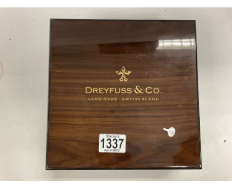 Dreyfuss &amp; co watch box.