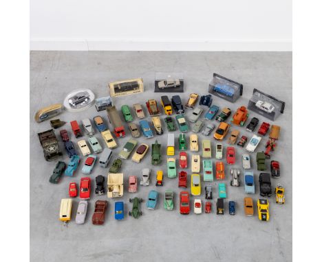A Large Collection of Toy Cars, Dinky Toys, Solido, Yanka, Matchbox, Welly and others. 100 pieces.Dinky ToysCorgi ToysSep-Toy