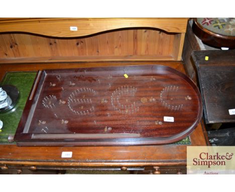 A Past Times bagatelle board
