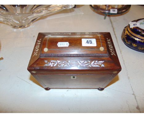 A 19th century Tea caddy