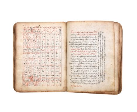 AL-KITAB AL-MUBARAK: A GEOMANTIC MANUSCRIPT WITH CHARTS AND DIAGRAMS Iran, dated Muharram 1032 AH (November - December 1622),
