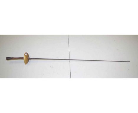 Wilkinson Sword fencing foil made in England, 108cm long approx