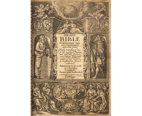 Bible [English]. The Holy Bible containing the Old Testament and the New: Newly Translated out of the originall Tongues..., A