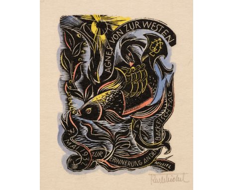 * Michel (Karl, 1885-1984). A collection of 99 ex-libris for Dr Hans Sachs, Hans u Marie Sachs, Walter u Margarete Vogel, Her