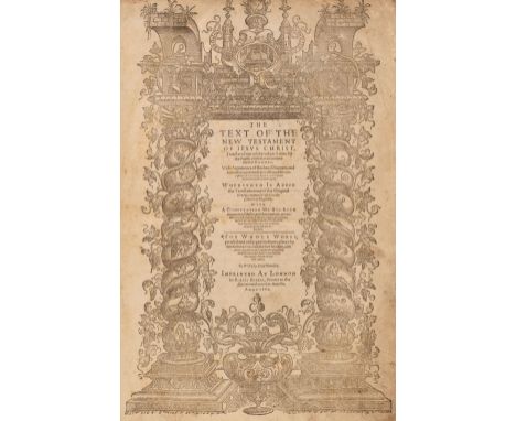 New Testament [English]. The Text of the New Testament of Jesus Christ, Translated out of the vulgar Latine by the Papists of
