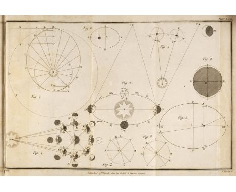 Cavallo (Tiberius). The Elements of Natural or Experimental Philosophy, 4 volumes, 1st edition, London: T. Cadell and W. Davi