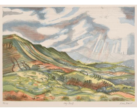 Powers (Alan, illustrator). The Marches. A Picturesque Tour, Eight Lithographs with Sonnets by Peter Levi, limited edition, L