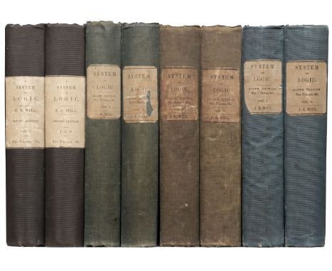Mill (John Stuart). A System of Logic, Ratiocinative and Inductive, being a connected view of the principles of evidence, and