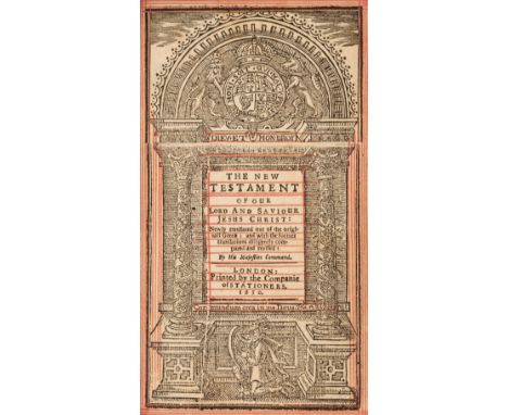 Bible [English]. [The Holy Bible, containing the Old Testament and the New..., London: Companie of Stationers, 1650], general