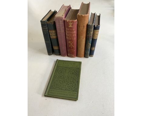 A quantity of vintage books including local interest: Exeter The Cathedral And See with illustrations and plan, The Waverley 