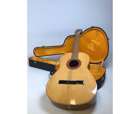 A Spanish Cordoba Classical guitar - inner label A. Dotras Cordoba in a hard case 