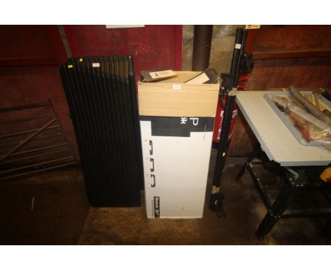 A Rebok step platform with instruction guide and original box