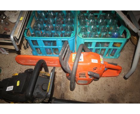 A Husqvarna 236 petrol chainsaw