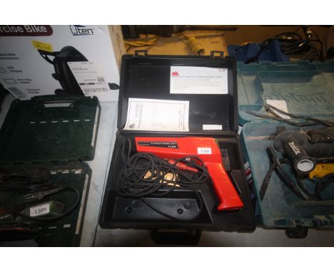 A Mac Tools TL88 Advanced Timing light gun in fitted plastic case with instruction guide