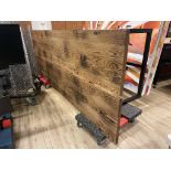 OHIO Design High top Table 120"x42"x42.25"
