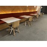 (5qty) Moooi Chairs & Tables "Buttons Need Replacing*