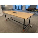 (2qty) OHIO Design Table 98"x40"x36"