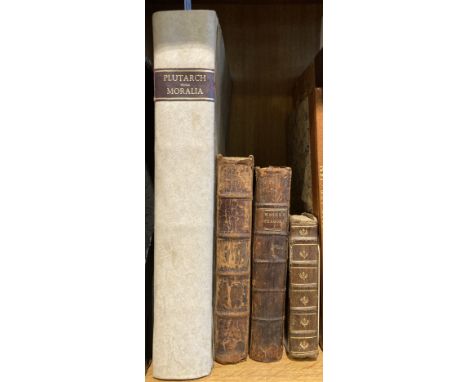 Plutarch. Ethica, sive Moralia, Opera quae extant, omnia: Interprete Hermanno Cruserio..., Basel: Thomam Guarinum, 1573, wood