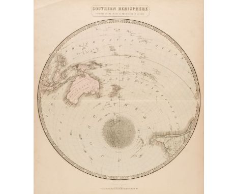 World. A collection of 33 maps and ephemera, mostly 18th &amp; 19th century, including ten engraved and lithographic double-p