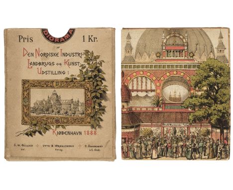Peepshow. Diorama af Den Nordiske Industri-Landbrugs og Kunst-Udstilling i Kobenhavn 1888, by C. Simonsen after S. W. Güllich