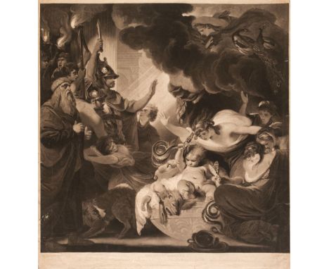 * Portraits. A Collection of approximately 160 portraits, 18th &amp; 19th century, mezzotint portraits by or after J. R. Smit