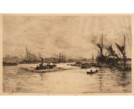 * Etchings. A collection of approximately 105 prints, 19th &amp; 20th century, etchings, woodcuts and lithographs, including 