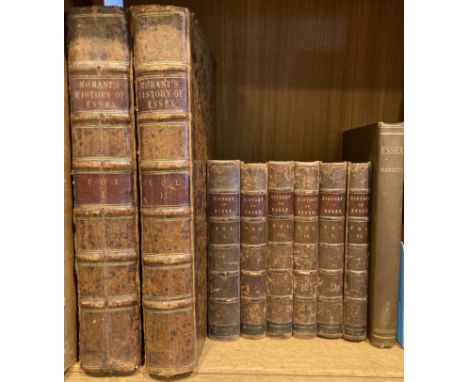 Morant (Philip). The History and Antiquities of the County of Essex, 2 volumes, 1st edition, London: T. Osborne, J. Whiston, 