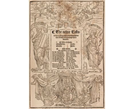Bible [English]. [The Bible in Englyshe of the largest and greatest volume that is to saye: the contentes of all the holye Sc