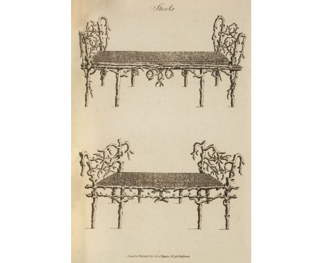 Taylor (I. &amp; J., publisher). Ideas for Rustic Furniture proper for Garden Seats, Summer Houses, Hermitages, Cottages &amp