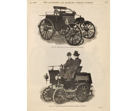 Automotor Journal. The Automotor and Horseless Vehicle Journal, A Record and Review of Applied Automatic Locomotion, London, 