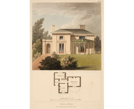 Thomson (James). Retreats: A Series of Designs, Consisting of Plans and Elevations for Cottages, Villas, and Ornamental Build