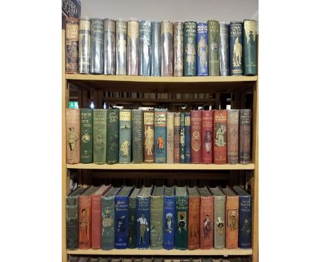 Henty (G. A.). A large collection of 1st editions, circa 1880-1900s, including Under Drake's Flag, a tale of the Spanish Main