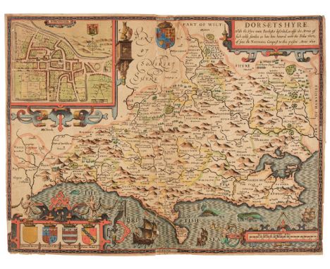 British Maps. A Collection of approximately 140 Maps, 17th - 19th century, engraved and lithographic maps of countries, count