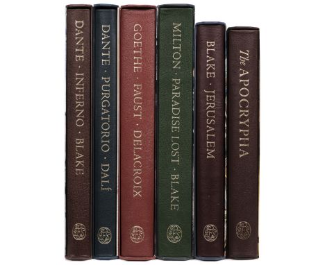 Folio Society. Inferno, by Dante Alighieri, illustrated by William Blake, London, 2004, Pugatorio, by Dante Alighieri, illust