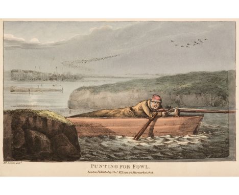 Alken (Henry). The National Sports of Great Britain, 1st edition, London: Howlett and Brimmer for Thomas M'Lean, 1825, 50 han