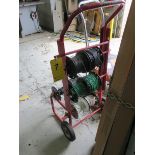 WIRE CART WITH ASSORTED WIRE