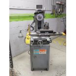 BOYAR SCHULTZ H-612 HAND FEED SURFACE GRINDER, WITH DRESSING TOOLS AND PRECISION VISE