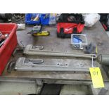 LOT OF (2) RIGID 36" ALUMINUM PIPE WRENCHES