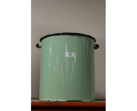 AN ENAMEL BIN